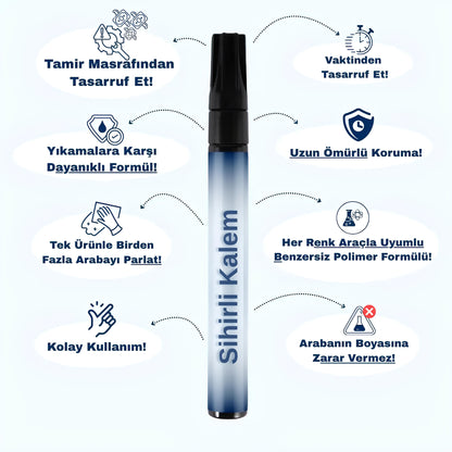 Sihirli Kalem® 60 Saniyede Çiziklere Elveda!